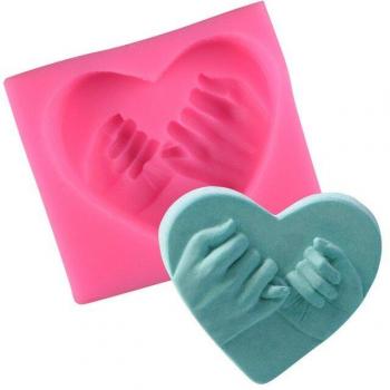 Vela Molde Corazón 3D