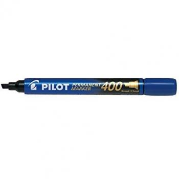 Pilot, Marker, Permanent Marker 400 (Blau, 4 mm, 1 x)
