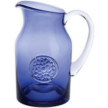 Large Amethyst Dahlia Glassware