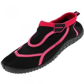 Chaussons de plage Treeker9 rose noir