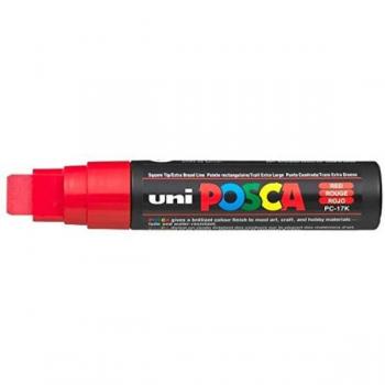 Marqueur peinture Posca 15 mm pointe extra-large rouge