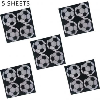Étiquettes d'avertissement de sécurité pour voiture, 5 feuilles