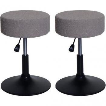MCW C22-B-2 Hocker Set, drehbar und höhenverstellbar