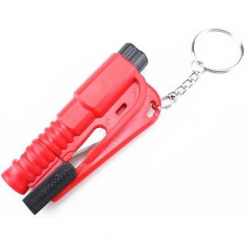 Outil d'urgence pour voiture avec coupe-ceinture