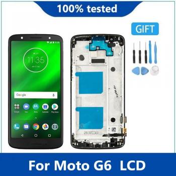 Replacement LCD Display for Moto G6 XT1925 with Frame