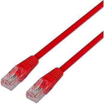 Cable de Red Aisens RJ45 UTP 1m Cat.5e Rojo