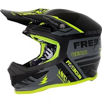Freegun XP4 Nerve Helm XS Grau/Gelb