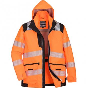 Parka Hi-Vis 5‑in‑1 PW3 S Arancione & Nero
