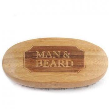 Men's Bamboo Beard Brush
