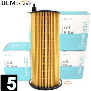 BMW Oil Filter Set of 5 11427805707 for 5 & 7 Series