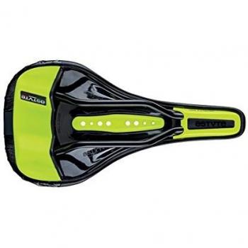 Sillin Astute Mudline VT, Bicicleta de montaña, Negro/Amarillo, Talla única
