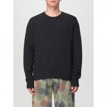 Palm Angels Round-Neck Green Wool Blend Pullover – Medium