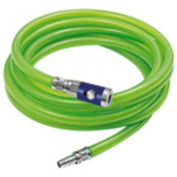 Ensemble Tuyaux PVC Tissé Vert Ø 15 x 9 mm 10 m