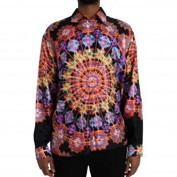 Dolce & Gabbana, Casual Shirts, male, Multicolor, Size: M