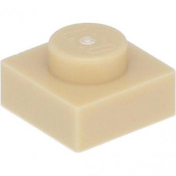 LEGO® 3024 1x1-Braun-Plate – Setteil