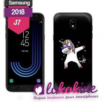 Hülle für Samsung Galaxy J7 2018 Einhorn