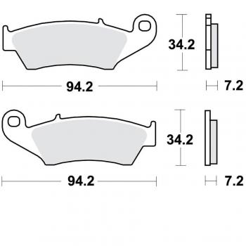 Pastiglie freno TRW Lucas 787.27.73