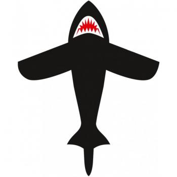 Requin Noir 7 HQ – Cerf‑volant en monofil