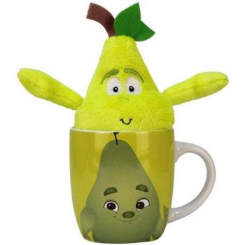Taza y Peluche Pera