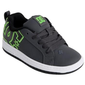 Baskets Enfant DC Shoes Court Graffik Grey/Black/White