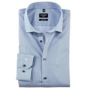 OLYMP No. Six Super Slim Fit Business-Hemd mit Knopfleiste, Größe 38