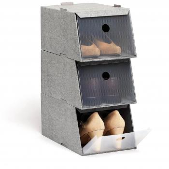 Domopak CF 3 Set di Scatole per Scarpe