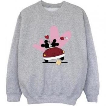 Jungen Sweatshirt mit Mickey-Maus-Auto-Motiv 7-8 Jahre