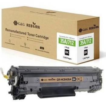 G&G Kompatibler Toner Schwarz 35A, 712 für 1500 Seiten