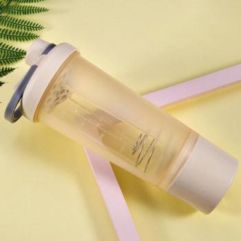 500/600ML Outdoor Sports Shaker Bottle with Stainless Steel Ball