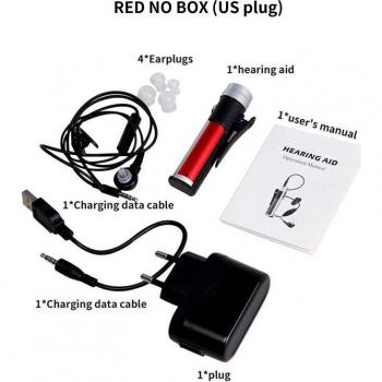 Compact Rechargeable Hearing Aid