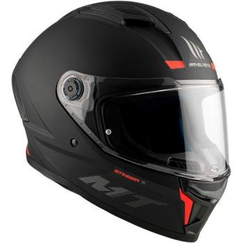 MT Stinger 2 Integralhelm Schwarz Matt M