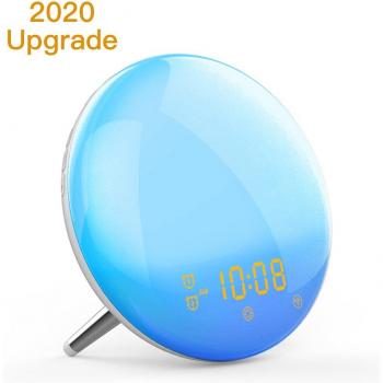 Alexa and Google Home Compatible Alarm Clock