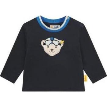 Steiff T-shirt a maniche lunghe blu scuro