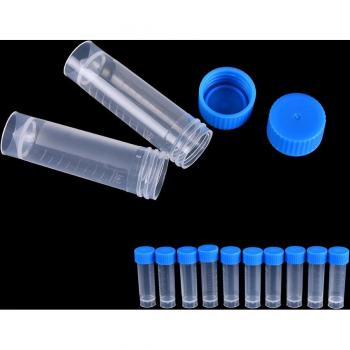 Set de Viales 50x5 ml con Tapa de Seguridad Química
