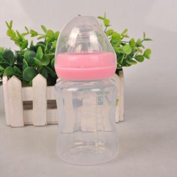 180ml Silikon Baby-Nippelflasche – ideal für Neugeborene, kinderfreundliche Fütterung