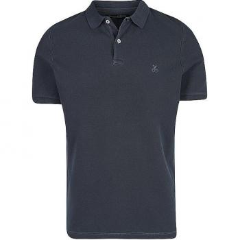 Poloshirt MARC O'POLO aus Organic Cotton-Stretch Gr. XL, blau (dunkelblau) Herren Shirts