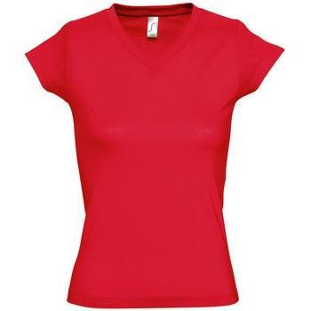 Camiseta de Algodão Sols Moon Colors Girl