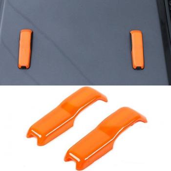 Protector de bisagra de capó delantero para Jeep Wrangler JL JLU 2/4 y Gladiador JT