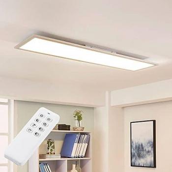 LED Panel Lysander aus Aluminium dimmbar mit Fernbedienung für Arbeitszimmer & Büro von Arcchio