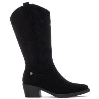 Refresh Damenstiefel 17308501 – Schwarzer Modestiefel, 35, 3-5 cm