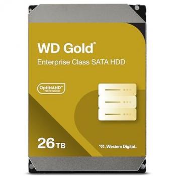 WD Gold 26 TB CMR 3,5″ – 6 Gb/s SATA Interne Festplatte