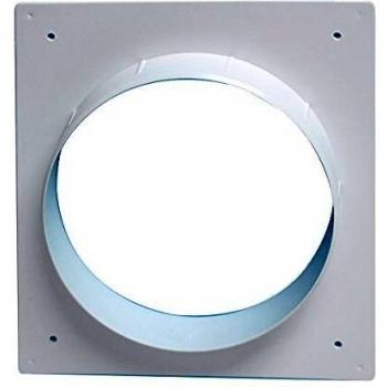 Grille de ventilation en PVC First Plast – Adaptateur 175 × 143 pour tube Ø125