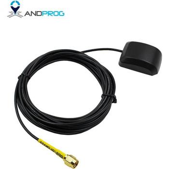 Aktive Antenne 28dBi GPS GLONASS wasserdicht SMA Stecker 3 Meter