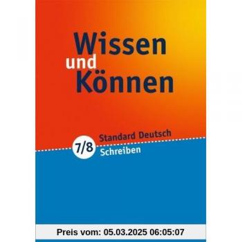 Almut Hoppe Wissen Und Können: 7./8. Schuljahr