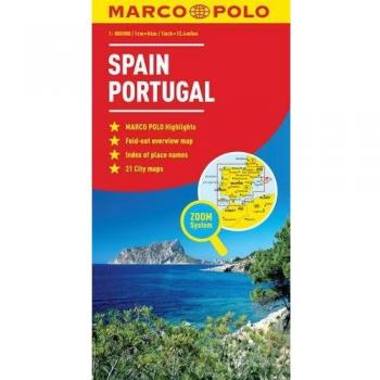 Spain & Portugal Marco Polo Map