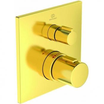 Termostato Idraulico Ceratherm C100 2 Oro, Kit Incasto – Ideal Standard