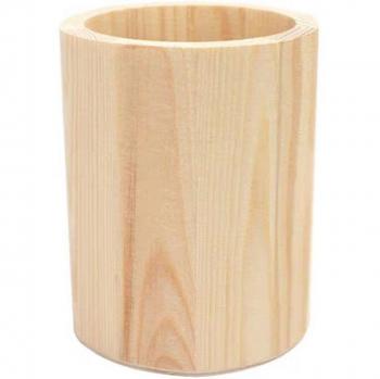 Rundes Holz Büro Zubehör