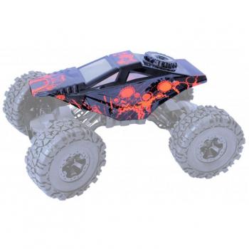 RC Auto Karosserie Crawler 4WD RTR, Rot-Schwarz