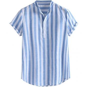 Camisa Corto Algodón – Modelo Henry Colla