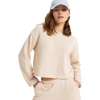 Roxy Damen Sweatshirt mit Rundhalsausschnitt
